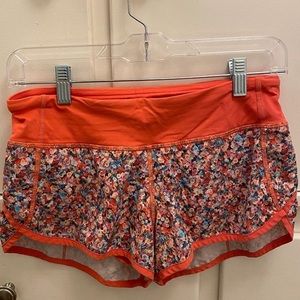 lulu flower shorts